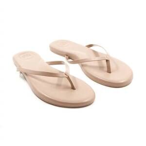 NEW SOLEI SEA women's indie flip flop in latte